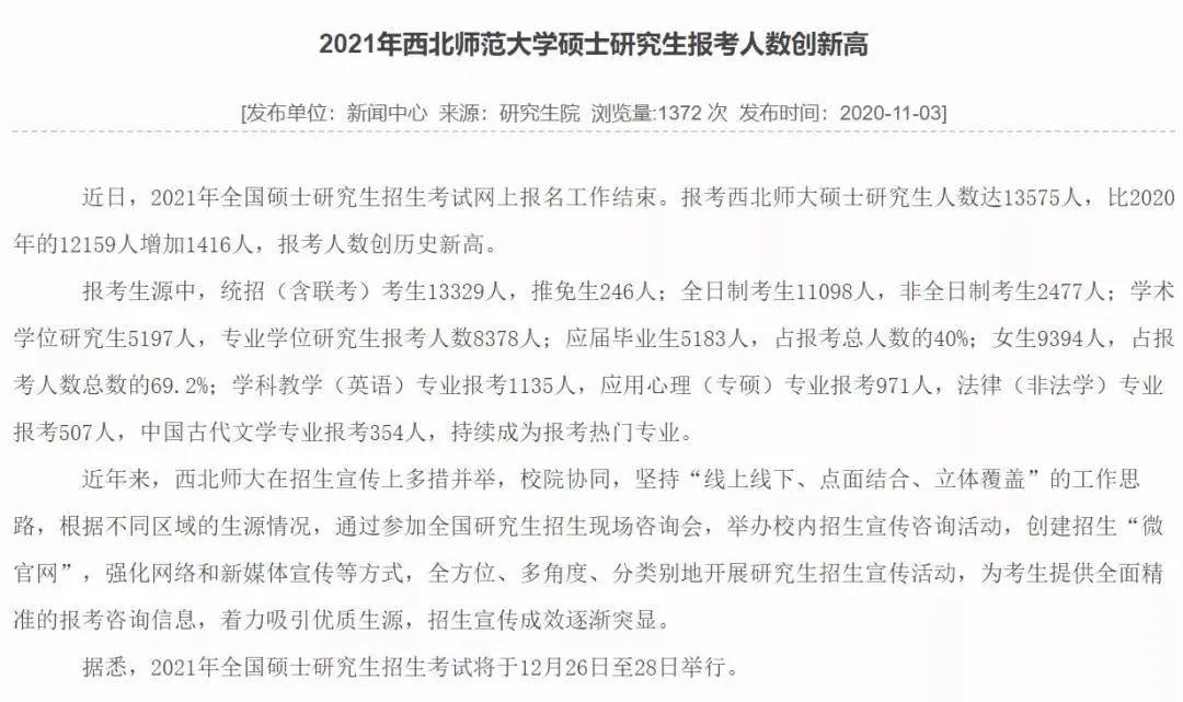 選錯報考點還能修改嗎?7所院校公布21年報考數據,報考人數創新高!